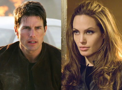 Tom Cruise, Mission Impossible 3, Angelina Jolie, Wanted Tom Cruise, Mission Impossible 3, Angelina Jolie, Wanted